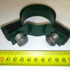 Хомут металлический угловой для столба круглого сечения 60мм (RAL6005)