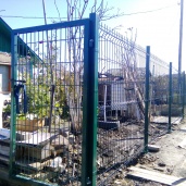 Забор 3д- монтаж в пригороде Хабаровска.398